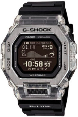 Японские наручные мужские часы Casio GBX-100S-1. Коллекция G-Shock w249038