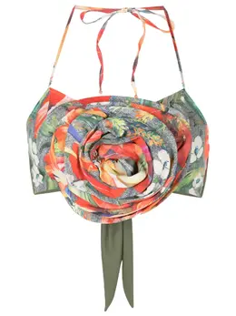 Amir Slama: Топ с растительным принтом 