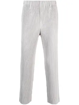 Homme Plissé Issey Miyake: Прямые брюки 