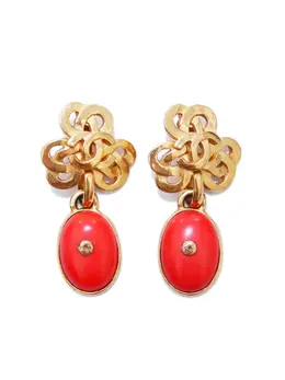 CHANEL Pre-Owned: Серьги 