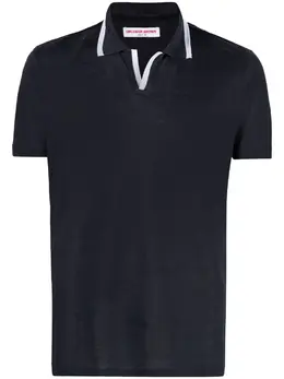 Orlebar Brown: Льняное поло 