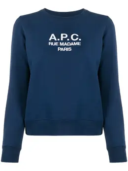A.P.C.: Голубой свитшот 