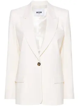MSGM: Однобортный жакет 