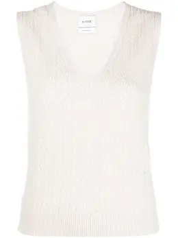 Barrie: Топ с v-образным вырезом 