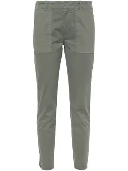 Nili Lotan: Брюки цвета хаки 