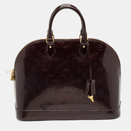 Louis Vuitton Amarante Monogram Vernis Alma GM Bag 1117020