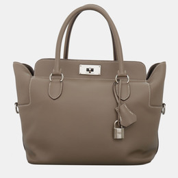 Hermes Toolbox 26 Swift Leather Etoupe Bag 1244214