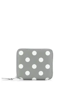 Comme Des Garcons Wallet: Кошелёк в горошек 