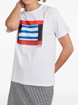 agnès b.: Хлопковая футболка 