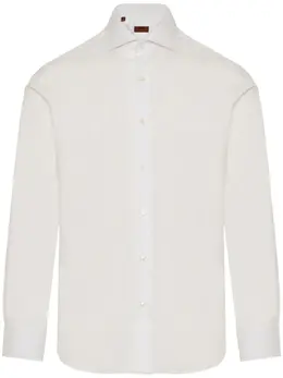 Barba: Рубашка с английским воротником 