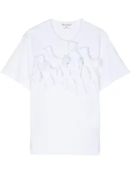 Comme Des Garçons Comme Des Garçons: Белая футболка 