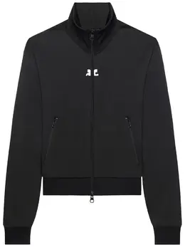 Courrèges: Чёрная куртка 