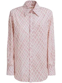 Marni: Рубашка с длинным рукавом 