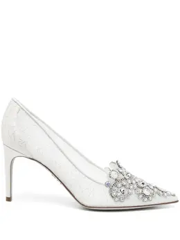 René Caovilla: Белые туфли  Veneziana