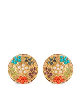 Susan Caplan Vintage: Серьги 