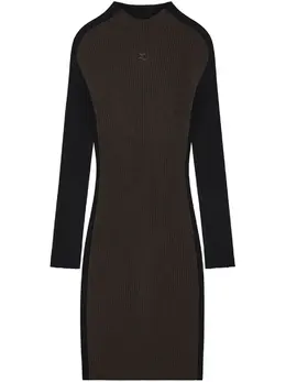 Courrèges: Трикотажное платье 
