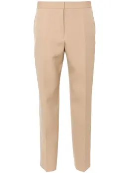 Jil Sander: Бежевые брюки 