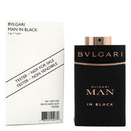 Bvlgari Mens Man In Black EDP Spray 3.4 oz (Tester) Fragrances 783320414770