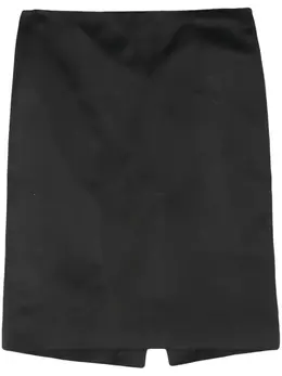 Prada Pre-Owned: Чёрная юбка 