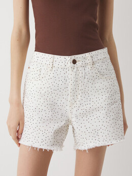 Guess: Белые шорты 