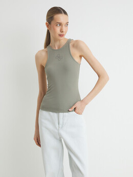 Guess: Зелёная майка 