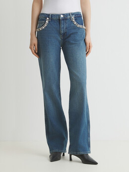 Guess: Синие джинсы 