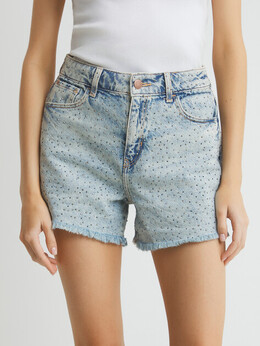 Guess: Голубые шорты 