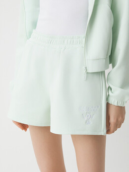 Guess: Зелёные шорты 