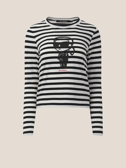 Karl Lagerfeld: Чёрная футболка 