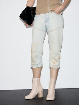 Mm6 Maison Margiela: Голубые шорты 