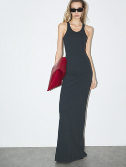 Mm6 Maison Margiela: Чёрное платье 