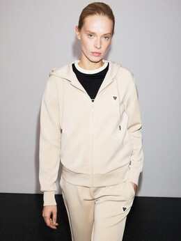 Guess: Бежевая толстовка 