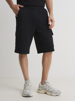 Fila: Чёрные шорты 