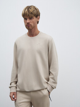 Kappa: Бежевая толстовка 