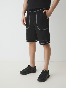 Guess: Чёрные шорты 