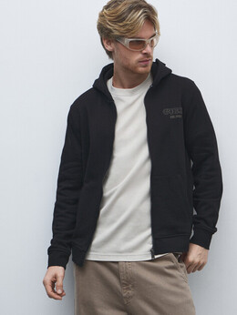 Guess: Чёрная толстовка 