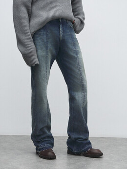 Mm6 Maison Margiela: Синие джинсы 
