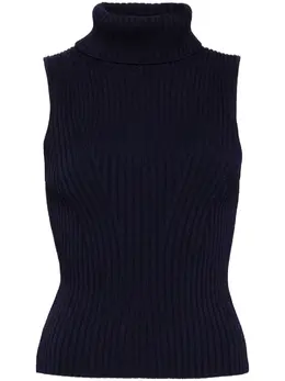 STAUD: Свитер без рукава 