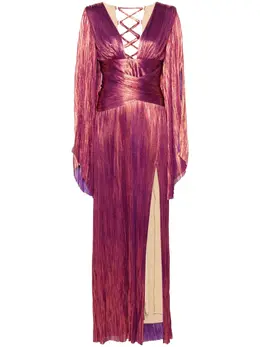 Maria Lucia Hohan: Фиолетовое платье 