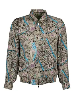 FENDI: Зелёная рубашка 