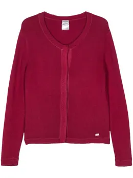 CHANEL Pre-Owned: Тёмный кардиган 