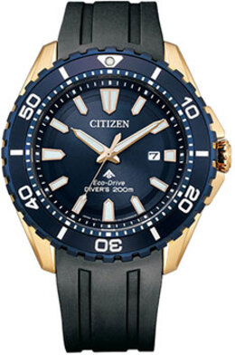 Японские наручные мужские часы Citizen BN0196-01L. Коллекция Promaster w237567