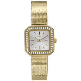 Timex Classic Quartz Gold Dial Ladies Watch T2P550