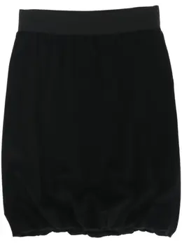 Burberry Pre-Owned: Чёрная юбка 