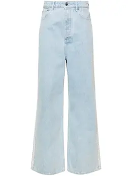 Nanushka: Светлые джинсы 