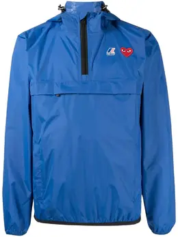 Comme Des Garçons Play: Голубая толстовка 