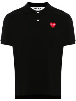 Comme Des Garçons Play: Чёрное поло 
