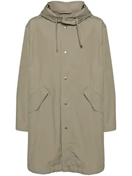 Jil Sander: Пуховик с принтом 