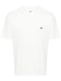 C.P. Company: Белая футболка 