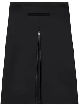 Courrèges: Атласная юбка 